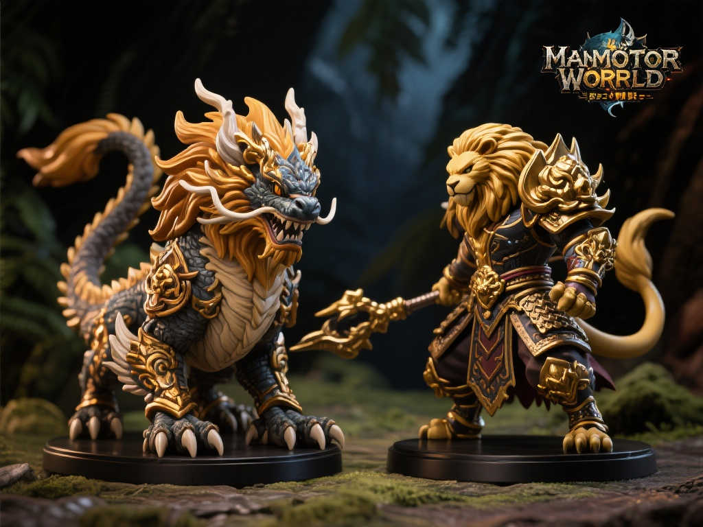 《怪猎世界》人气怪物“麒麟”与“金狮子”精美复刻手办震撼登场 《怪猎世界》人气怪物“麒麟”与“金狮子”精美复刻手办震撼登场