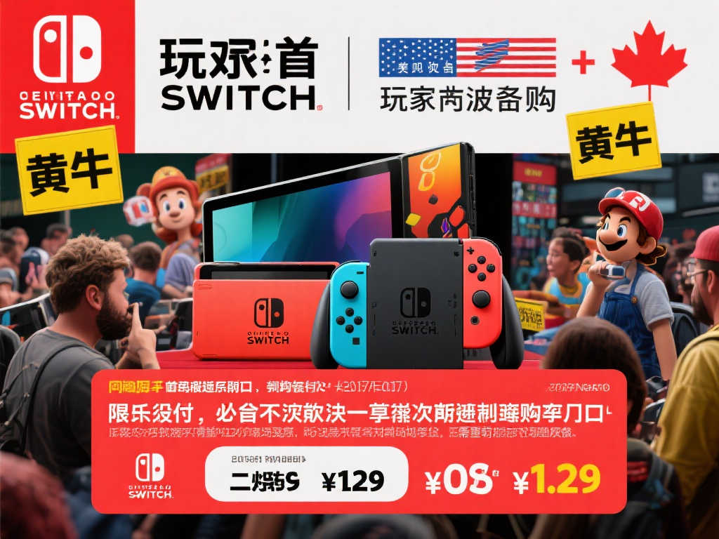 Switch2首批预购启动!加拿大与美国同步延后上市 Switch2首批预购启动!加拿大与美国同步延后上市